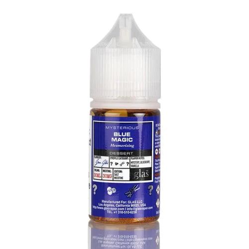 Mysterious Blue Magic By GLAS BSX Salt Tobacco-Free Nicotine Series 30mL Bottle