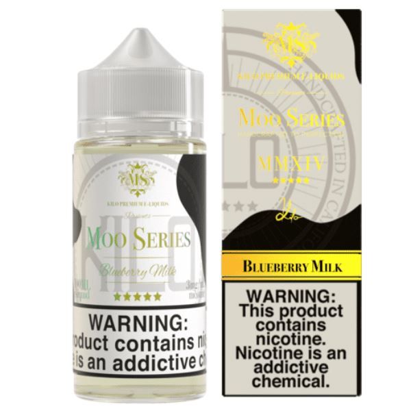 Blueberry Milk by Kilo Moo E-Liquid 100mL with Packaging