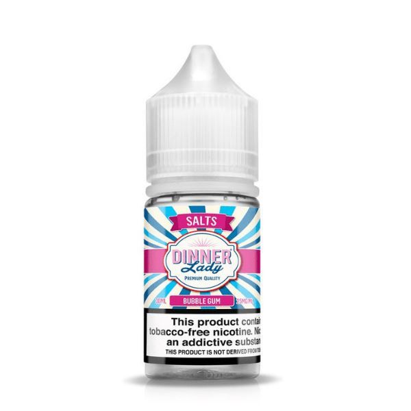 Bubblegum by Dinner Lady Tobacco-Free Nicotine Salt Series 30mL Bottle