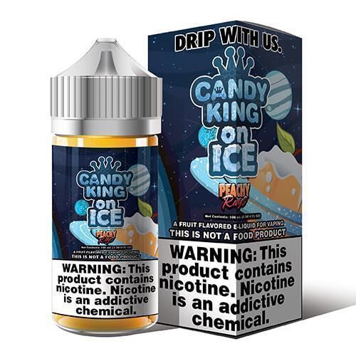 Peachy Rings Iced by Candy King Series 100mL with Packaging