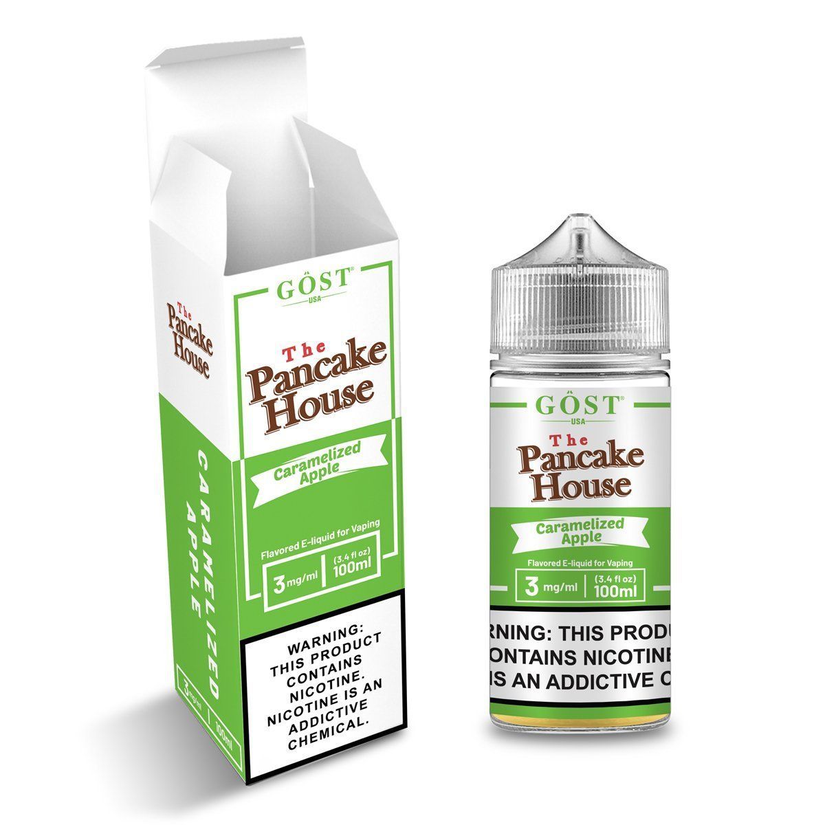Caramelized Apple by GOST The Pancake House 100mL with Packaging