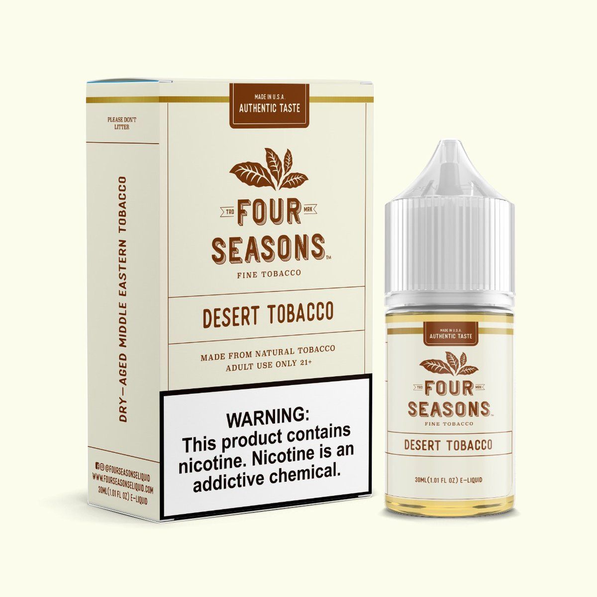 Four Seasons - Desert Tobacco - 30mL thumbnail