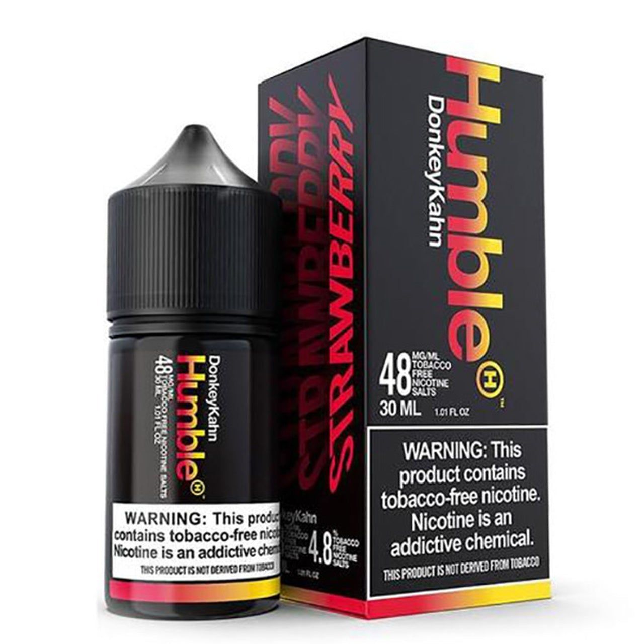 Donkey Kahn By Humble Salts Tobacco-Free Nicotine Series 30mL with Packaging