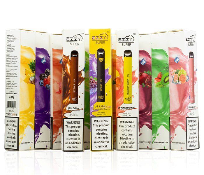 EZZY Super Disposable | 800 Puffs | 3.2mL Group Photo
