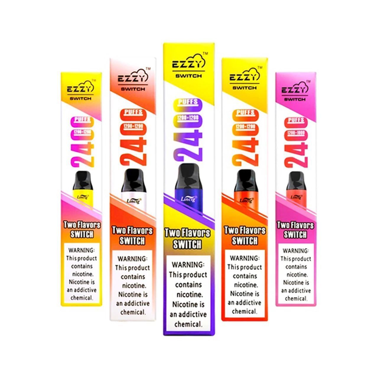 Ezzy Switch Disposable 2400 Puffs 6.5mL Group Photo