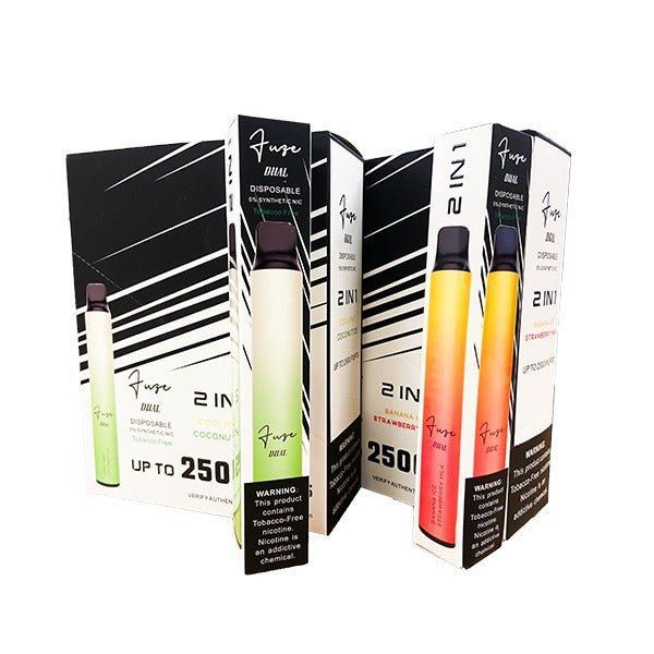 Fuze Dual Disposable | 2500 Puffs | 7mL Group Photo