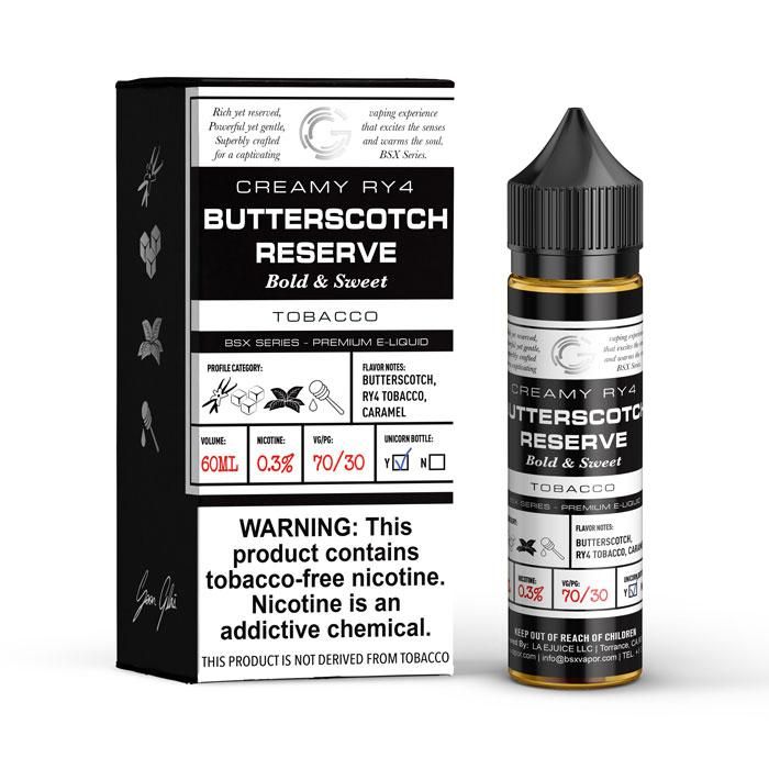 GLAS BSX - Butterscotch Reserve - 60mL thumbnail