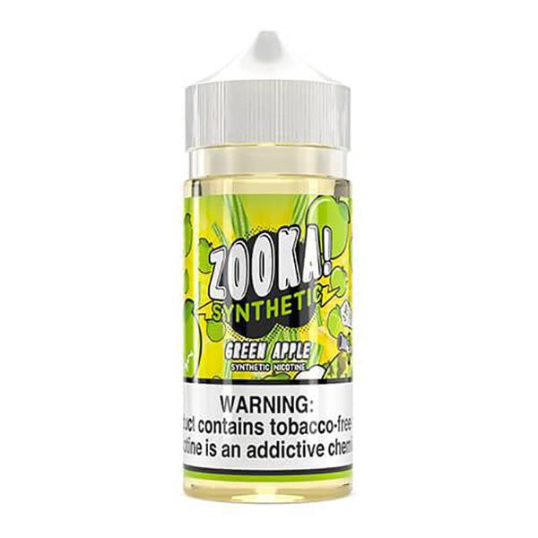 Green Apple by Zooka Tobacco-Free Nicotine Series 100mL Bottle