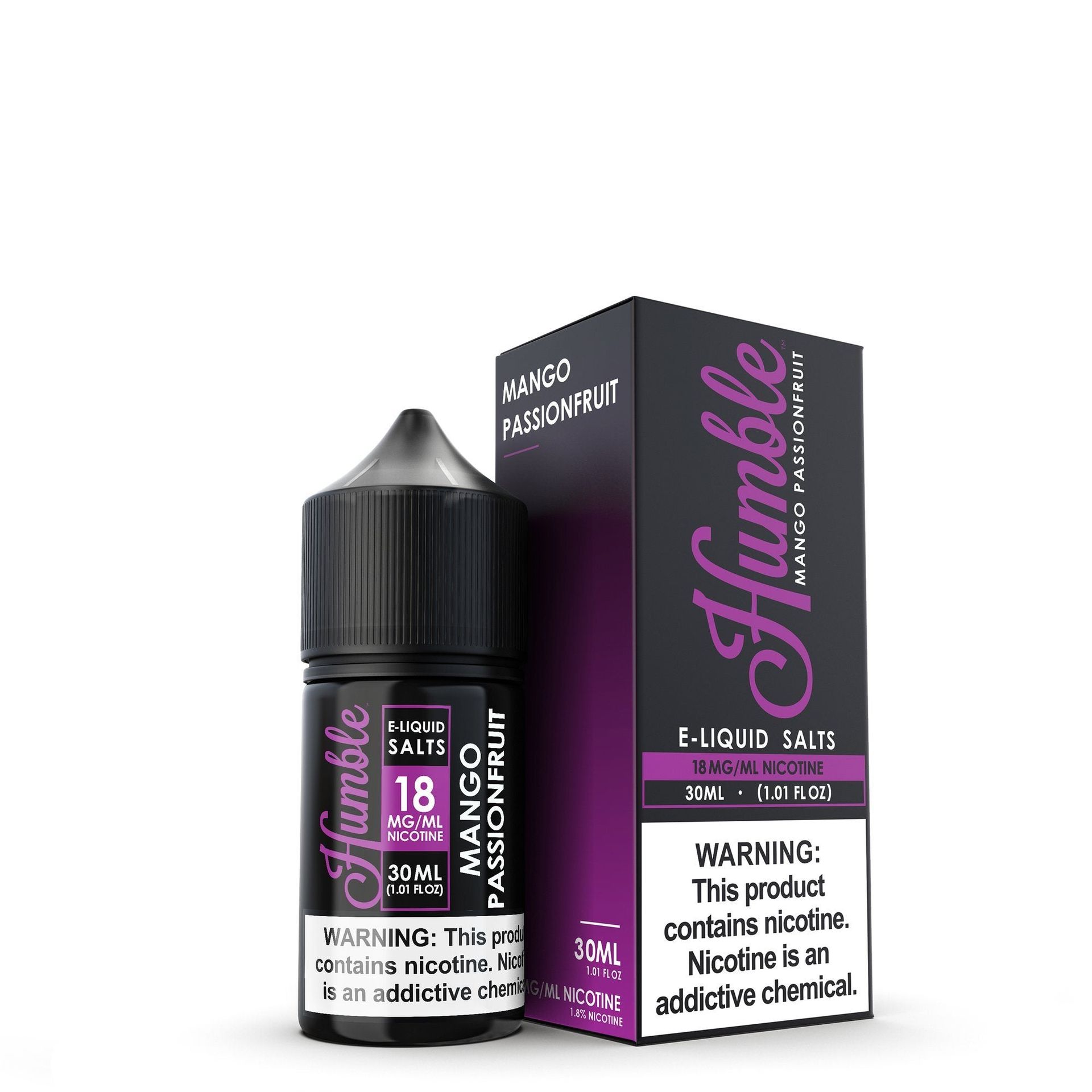 Mango Passionfruit by Humble Salts 30mL with Packaging