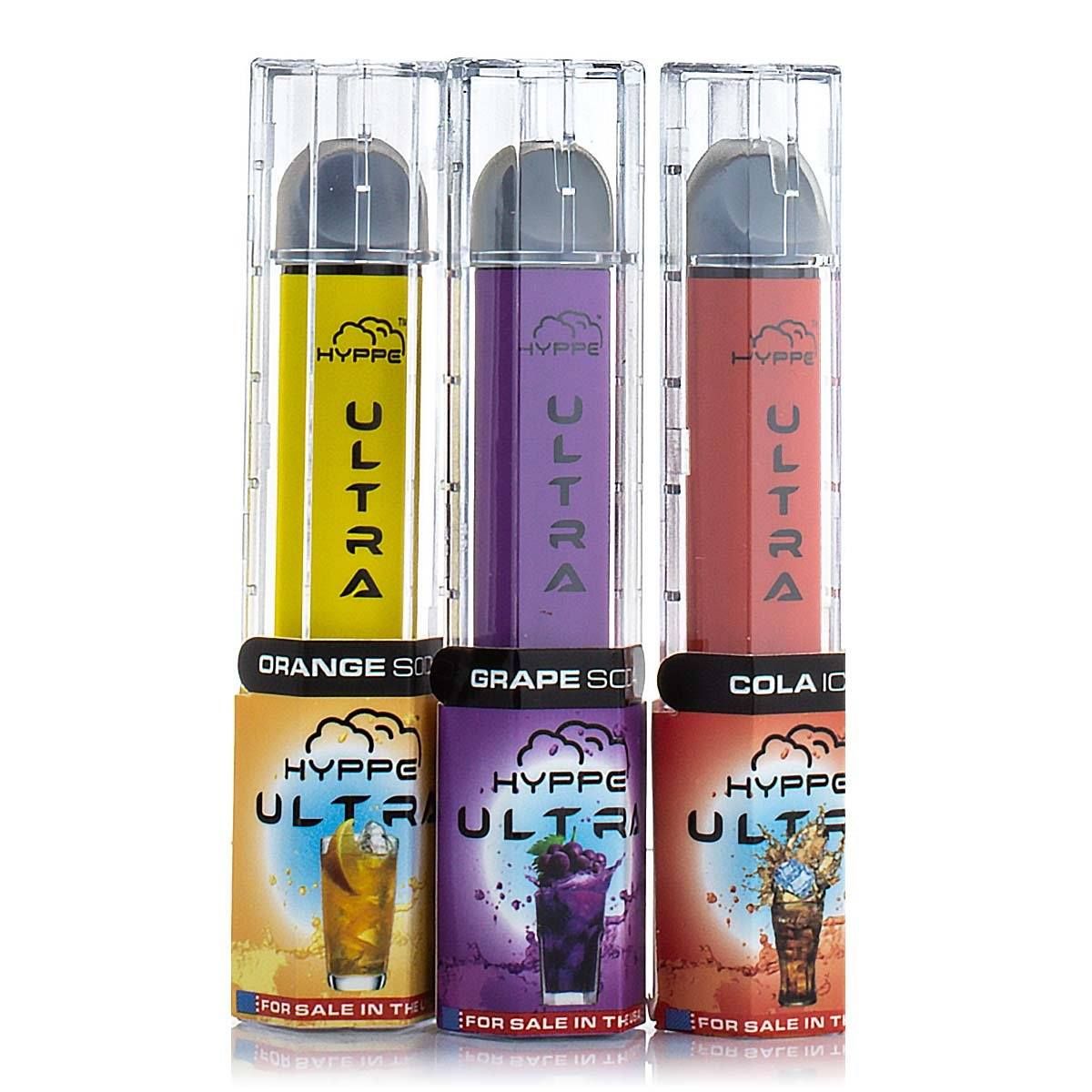 HYPPE Ultra Disposable Device - 600 Puffs Group Photo
