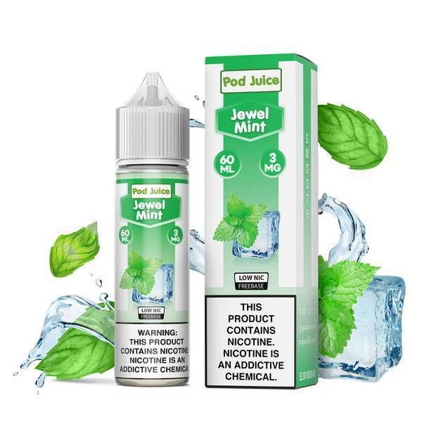 Jewel Mint by Pod Juice Series 60mL with Packaging
