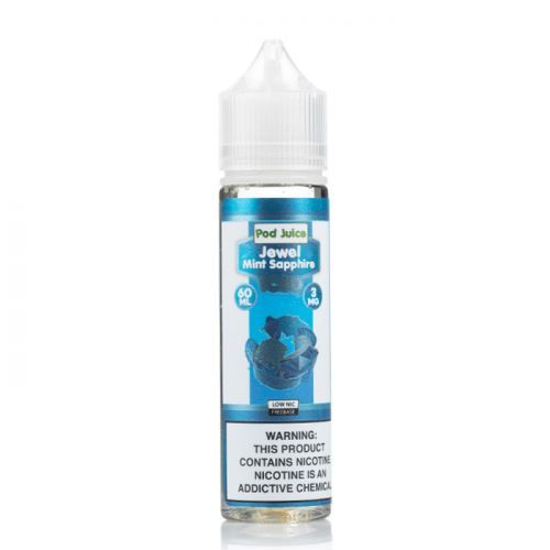 Jewel Mint Sapphire Iced by Pod Juice Series 60mL Bottle