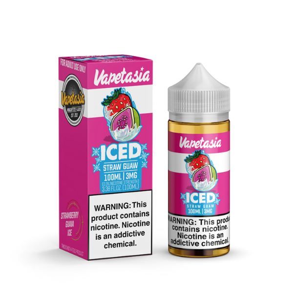Killer Fruits Straw Guaw Iced by Vapetasia Series 100mL with Packaging