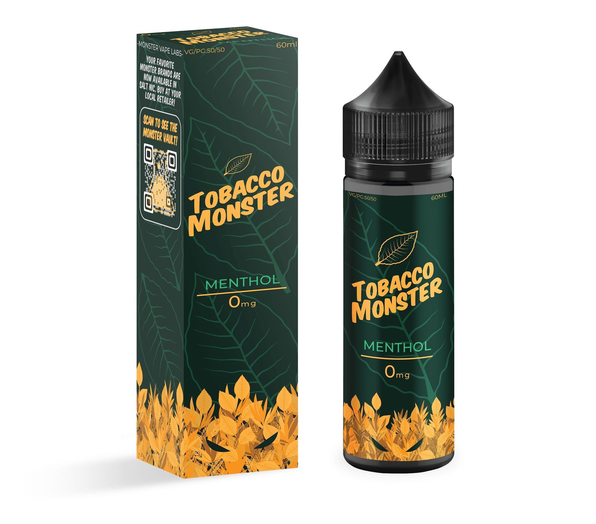 Menthol by Tobacco Monster Series 60mL with Packaging