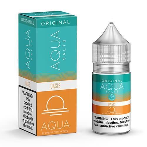 Oasis by Aqua Salts Series 30mL with packaging