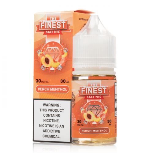 Peach Menthol by Finest SaltNic Series 30mL with Packaging