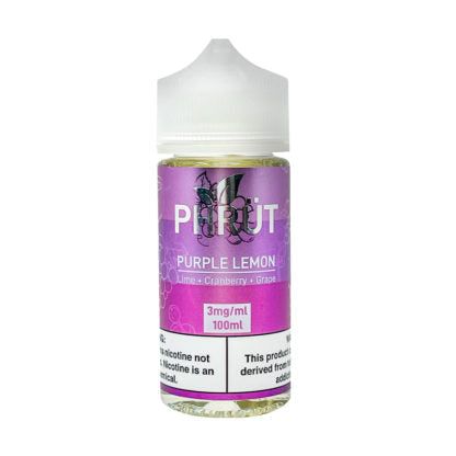 Purple Lemon by Phrut Tobacco-Free Nicotine Series 100mL Bottle
