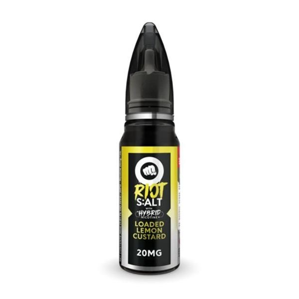 Loaded Lemon Custard by Riot Squad Salt Series 30mL Bottle