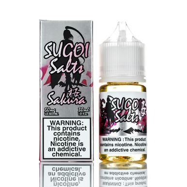 Sakura by Sugoi Vapor Salt Series 30mL with Packaging