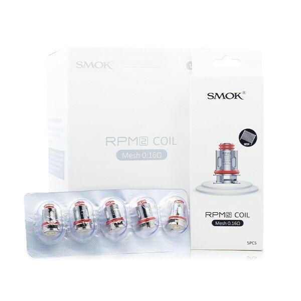 SMOK RPM 2 Coils 0.16ohm (5-Pack) with packaging