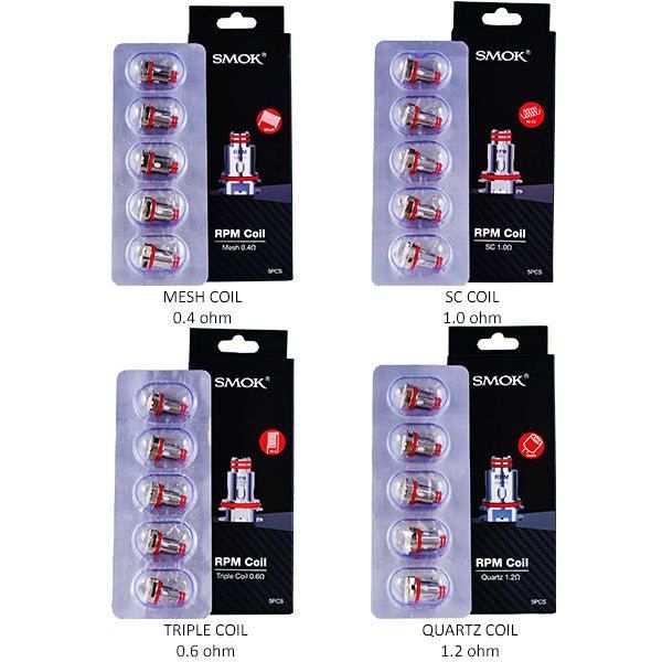 SMOK RPM Coils (5-Pack) group photo