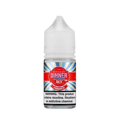 Strawberry Ice By Dinner Lady Salt E-Liquid 30mL Bottle