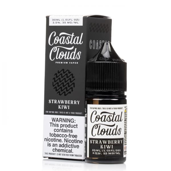 Strawberry Kiwi by Coastal Clouds Salt TFN 30ml with Packaging