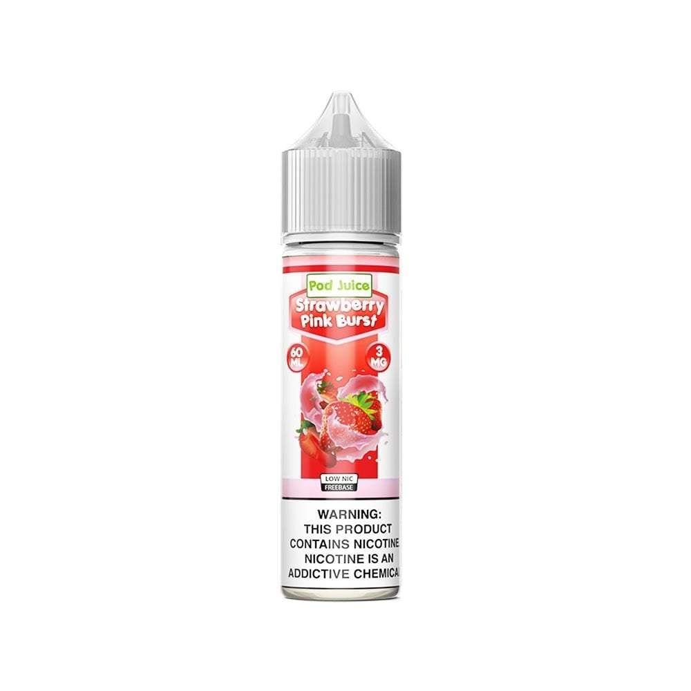 Strawberry Pink Burst by Pod Juice Series 60mL Bottle