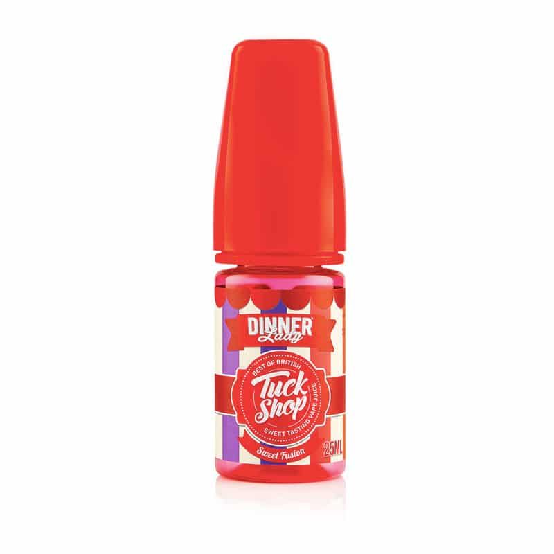 Sweet Fusion By Dinner Lady Tuck Shop Salt E-Liquid 30mL Bottle