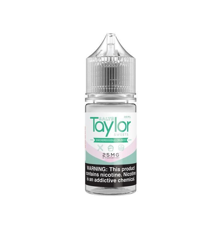 Snickerdoodle by Taylor Salts E-Liquid 30mL Bottle