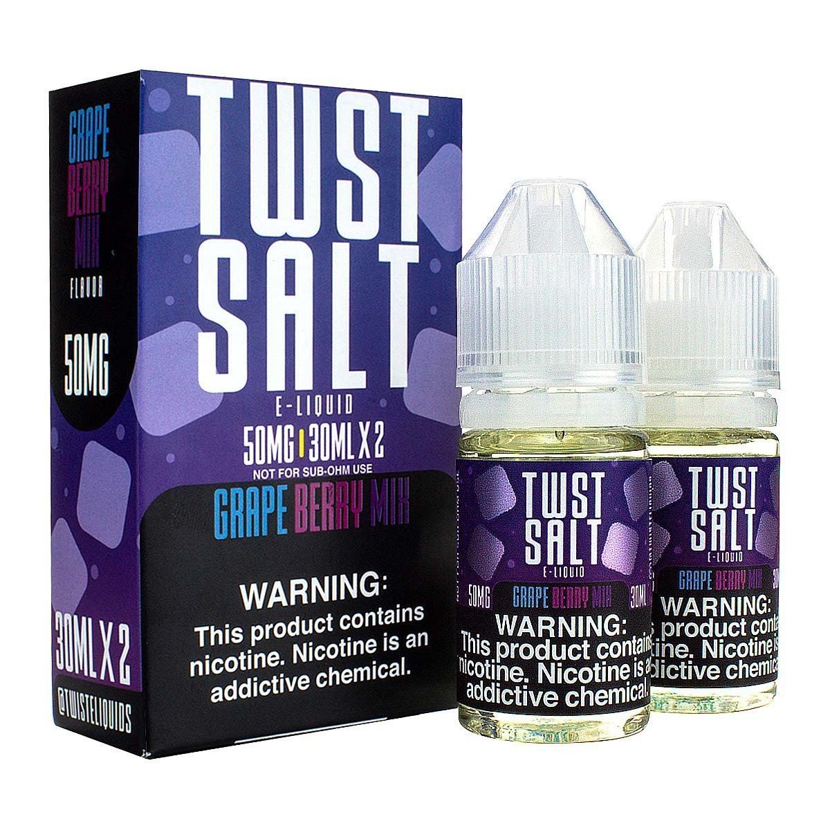 Purple Grape by Twist Salts Series 60mL with Packaging