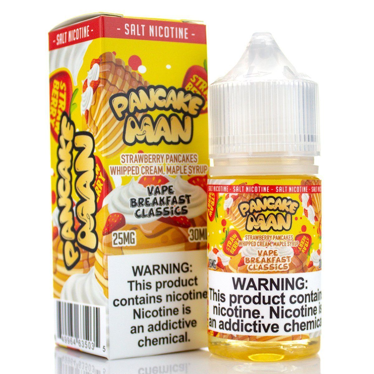 Pancake Man by Vape Breakfast Classics Salt Series 30mL with Packaging