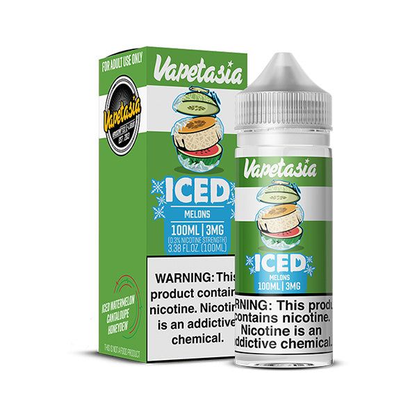 Killer Fruits Iced Melons by Vapetasia Series 100mL with Packaging