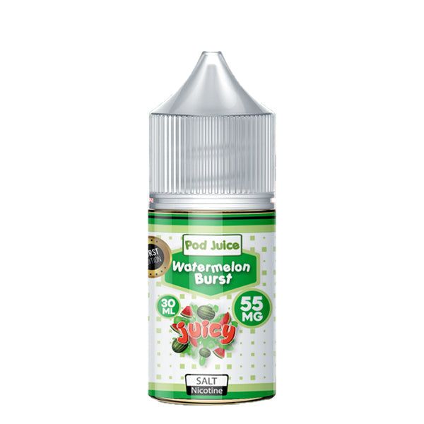 Watermelon Head Salt by Pod Juice E-Liquid | 30mL Bottle