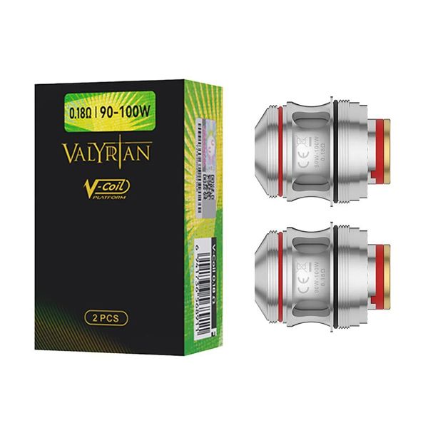 Uwell Valyrian V Replacement Coils 2-Pack 0.18 with packaging