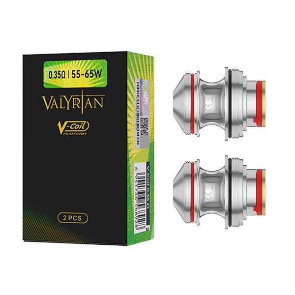 Uwell Valyrian V Replacement Coils 2-Pack 0.35ohm with packaging