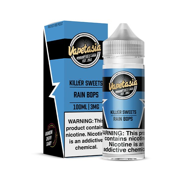 Vapetasia - Killer Sweets Rain Bops - 100mL with packaging