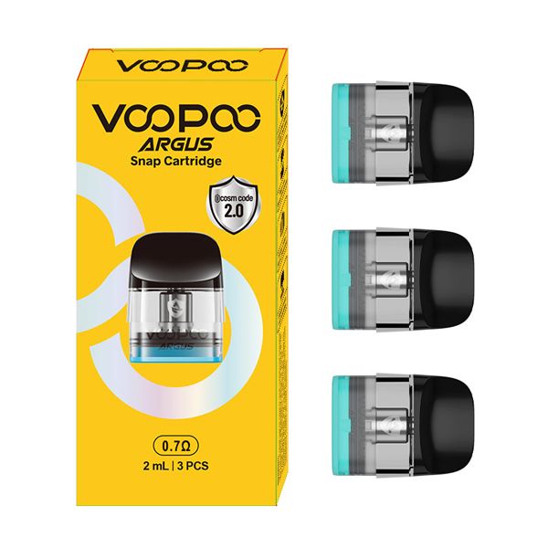 Voopoo Argus Snap Replacement Pod 0.7ohm with packaging