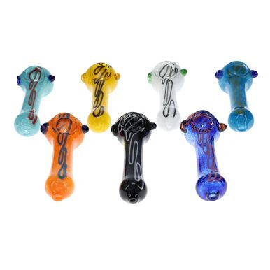 Non branded (Hand Pipe)(15-Pack) 4" Mixed 0154245987531 Assorted (SAS)