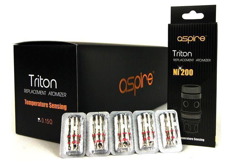 Aspire Triton NI200 Temperature Sensing Coil Heads (Pack of 5) thumbnail