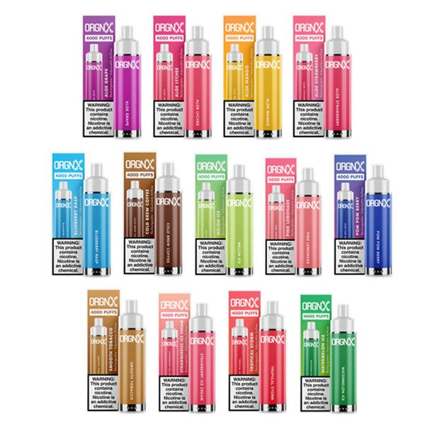 ORGNX Disposable | 4000 puffs | 9mL | 5% thumbnail