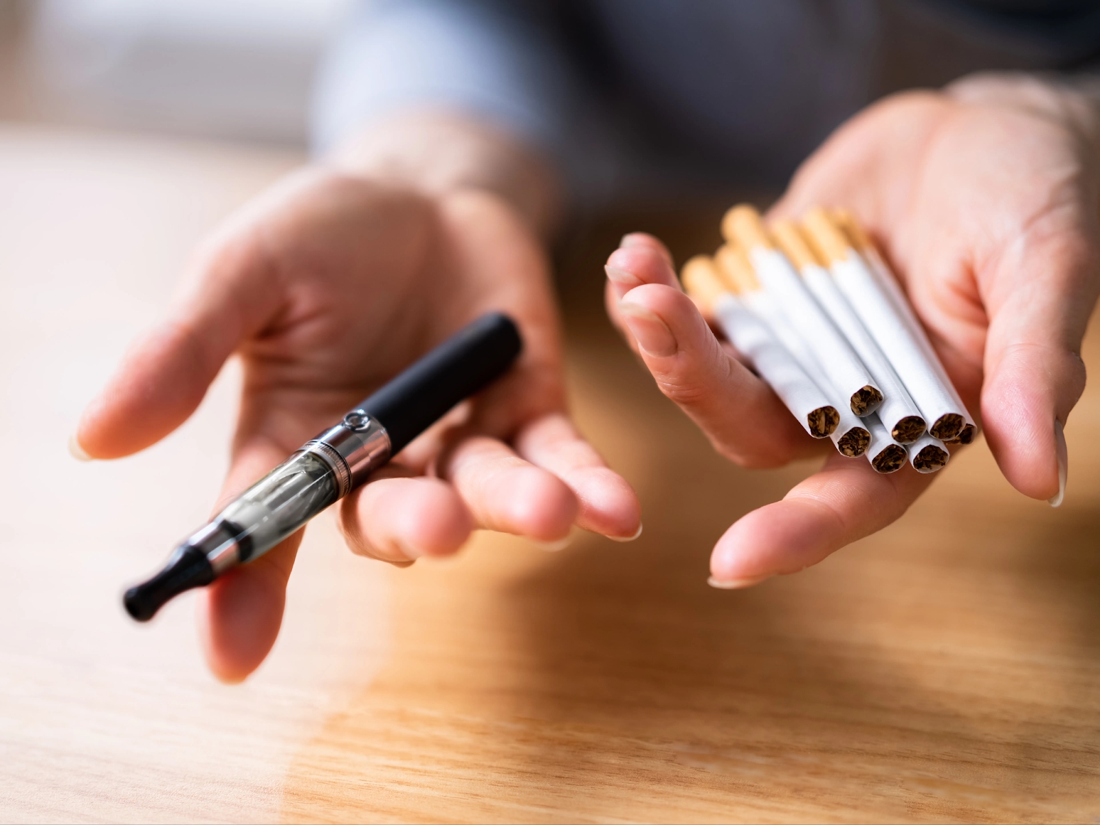 Switching from Smoking to Vaping